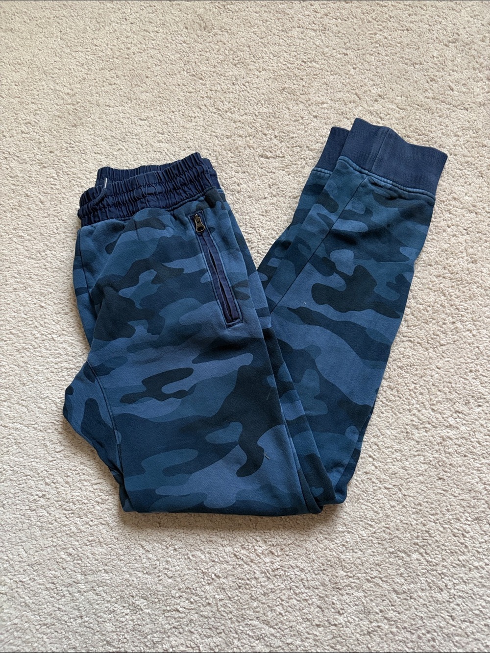 Gap Kids Blue Camo Jogger Pants